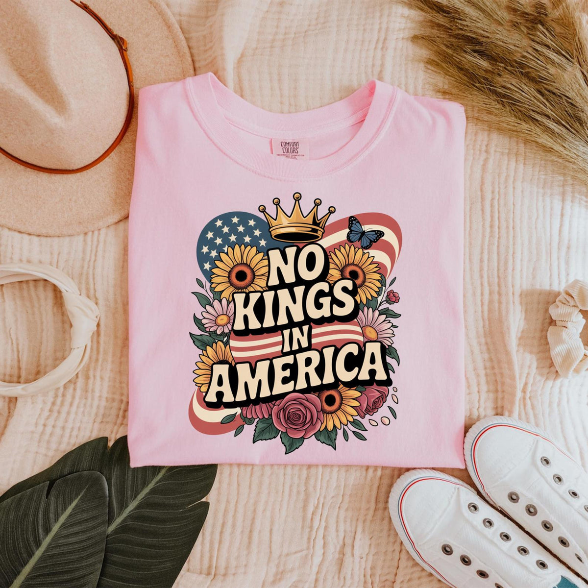 No Kings In America Shirt Political Shirts Anti Maga Shirts Crown No Kings Shirt Protest Shirts Nope Kings Shirt 1761704838700.jpg
