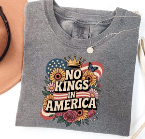 No Kings In America Shirt Political Shirts Anti Maga Shirts Crown No Kings Shirt Protest Shirts Nope Kings Shirt 1761704838806.jpg