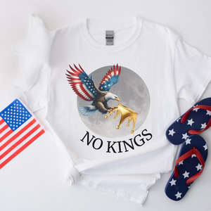 No Kings In America Shirt Political Shirts Anti Maga Shirts Crown No Kings Shirt Protest Shirts American Eagle Shirt 1761705528459.png