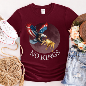 No Kings In America Shirt Political Shirts Anti Maga Shirts Crown No Kings Shirt Protest Shirts American Eagle Shirt 1761705528786.png