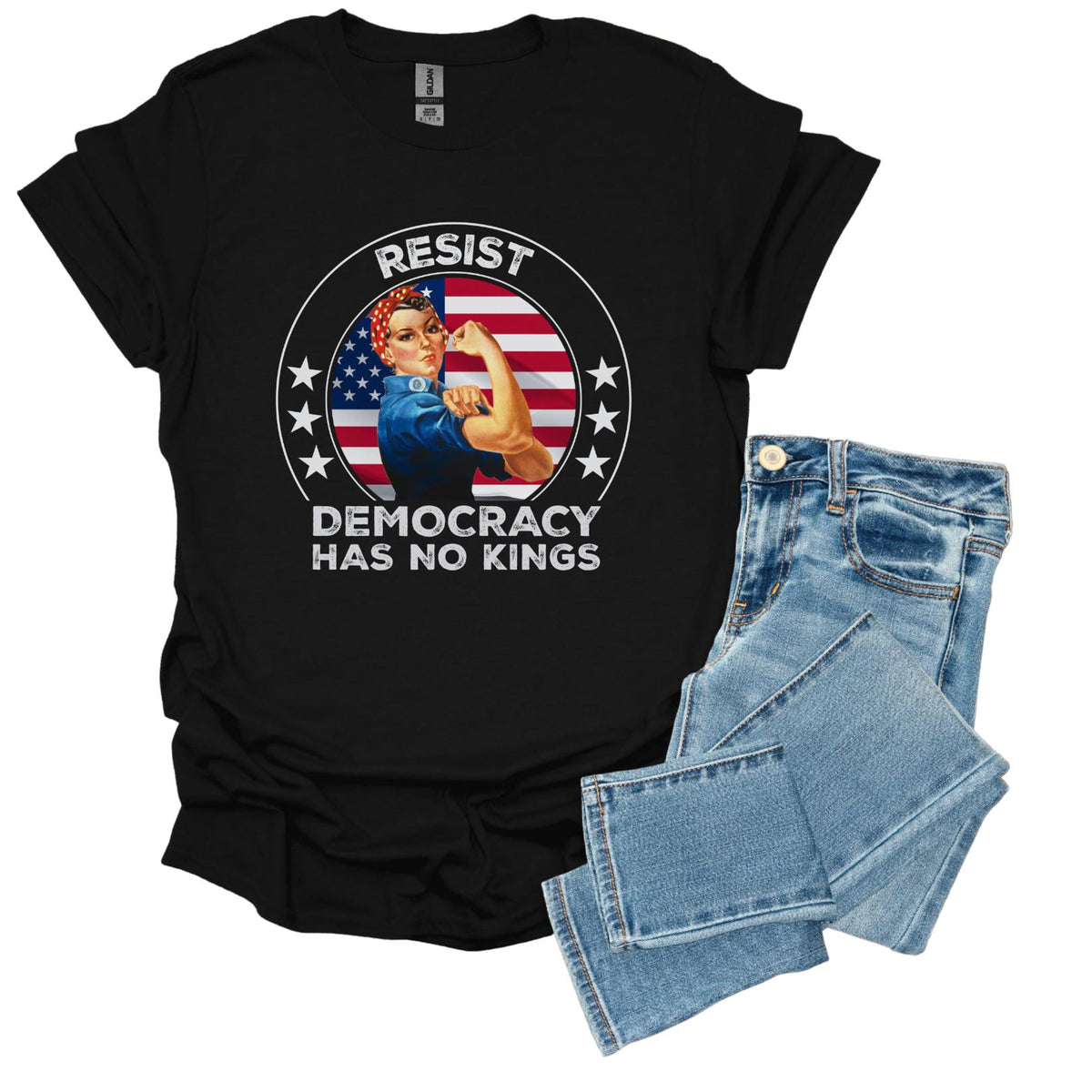 Resist Democracy Has No Kings Shirt Patriotic Political T Shirt Resist Democracy Has No Kings T Shirt Patriotic Political T Shirt 1761706272740.jpg