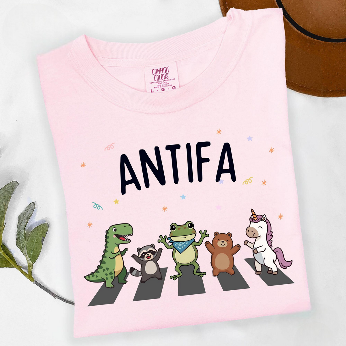 Antifa Inflatable Costume Portland Frog Shirt Abolish Ice Anti Fascism Protest Tee 1761707215929.png