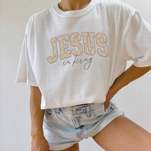 Jesus Is King Minimalistic Christianity Christianity Shirt Trendy Christian Shirt Boho Christian Shirt Christianity Gift Faith Apparel 1761710907783.jpg