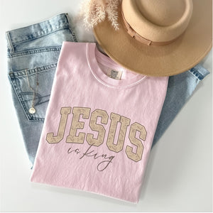 Jesus Is King Minimalistic Christianity Christianity Shirt Trendy Christian Shirt Boho Christian Shirt Christianity Gift Faith Apparel 1761710907805.jpg