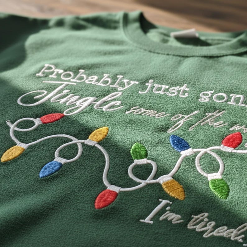 Embroidered Probably Just Gonna Jingle Some Of The Way Im Tired Christmas Sweatshirt Funny Holiday Shirt Christmas Jingle Shirtxmas Gift 1761722705201.jpg