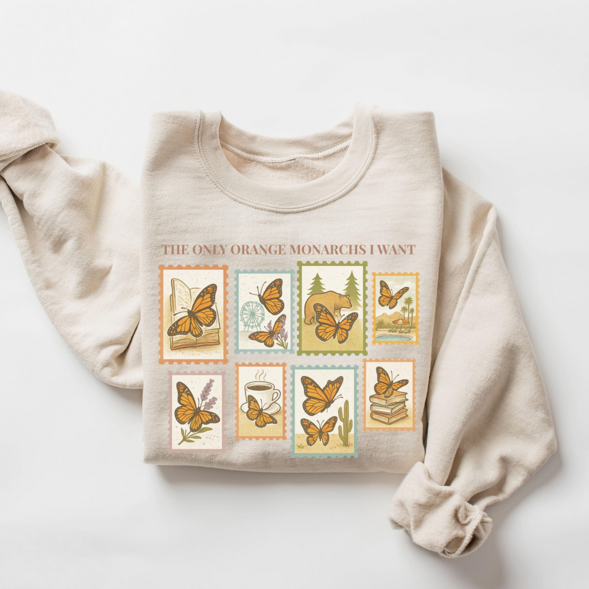 The Only Orange Monarch I Want Sweatshirt Pro Democracy Sweater Anti Authoritarianism Anti Monarchy Pullover Resist Gift 1761790751151.png