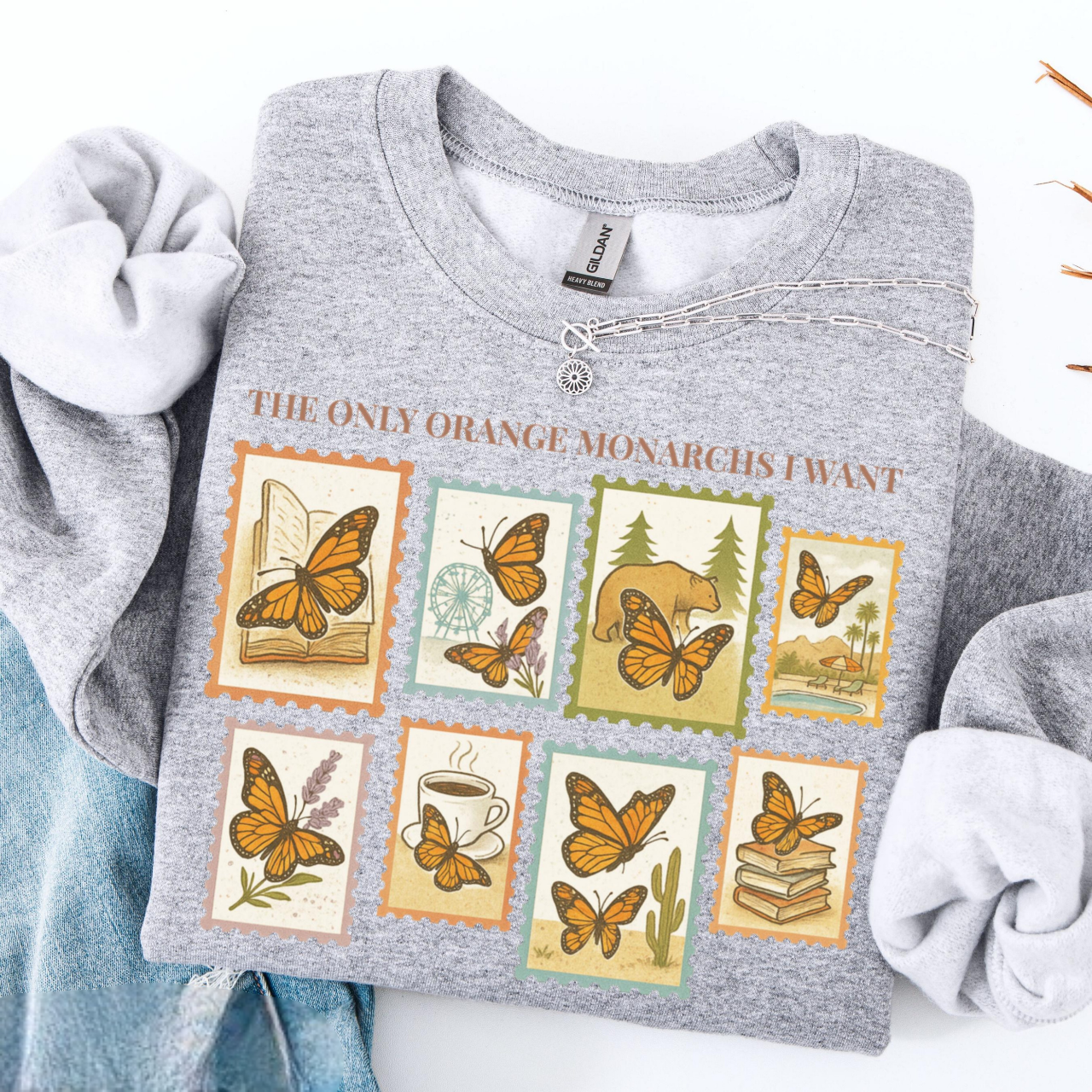 The Only Orange Monarch I Want Sweatshirt Pro Democracy Sweater Anti Authoritarianism Anti Monarchy Pullover Resist Gift 1761790751586.png