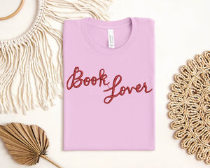 Embroidered Book Lover Embroidered Reading Shirt Retro Librarian Shirt Teacher Appreciation Shirt School Book Lover Gift Bookworm Tee 1761792913392.jpg