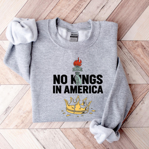 Snarky No Kings In America Shirt No Faux King Way Tshirt Political Women Sweatshirt Funny Protest Gift Anti Trump Crewneck Feminist Tee 1761793168229.png
