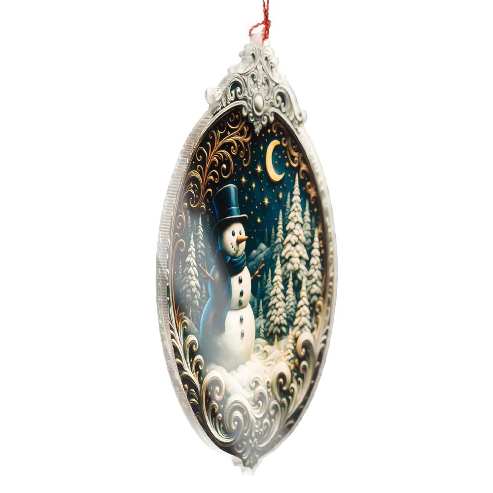 Christmas Ornament 2025   Snowman Ornament   Snowman Ornaments For Christmas Tree   Acrylic Christmas Ornaments   Christmas Ornament 2025   White Elephant Gifts   Xmas Tree Funny Decoration 1761793903380.jpg