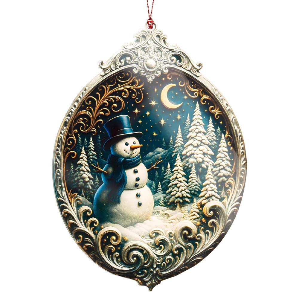 Christmas Ornament 2025   Snowman Ornament   Snowman Ornaments For Christmas Tree   Acrylic Christmas Ornaments   Christmas Ornament 2025   White Elephant Gifts   Xmas Tree Funny Decoration 1761793903453.jpg