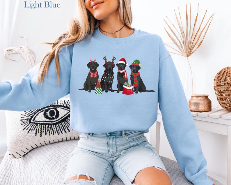 Christmas Black Lab Sweatshirt X Mas Labrador Retriever Shirt Xmas Dog Sweater Holiday Dog Crewneck Black Labrador Mom Shirt Lab Mama Gift 1761795650477.jpg