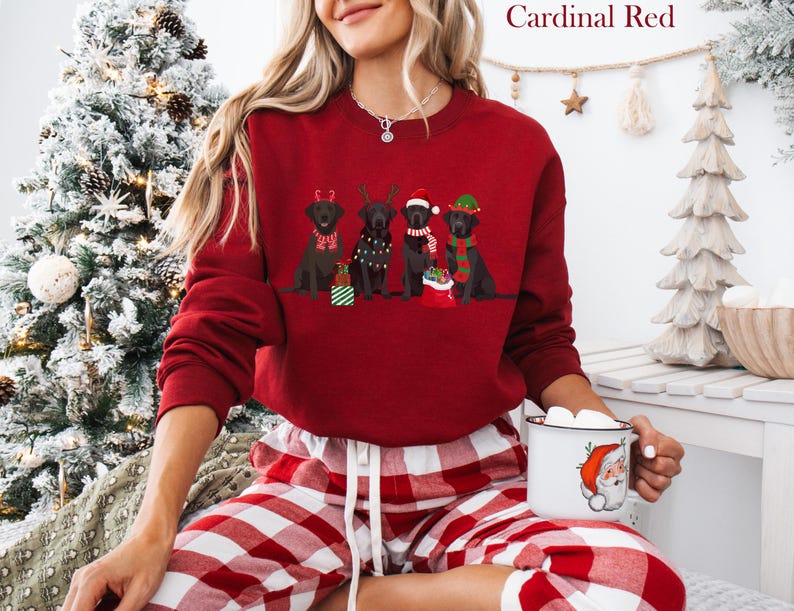Christmas Black Lab Sweatshirt X Mas Labrador Retriever Shirt Xmas Dog Sweater Holiday Dog Crewneck Black Labrador Mom Shirt Lab Mama Gift 1761795650482.jpg