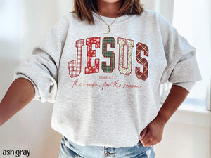 Christian Jesus Sweathirt Christmas Bible Verse Tshirt Trendy Faith Apparel Gift Jesus Loves You The Reason For The Season 1761796462243.jpg