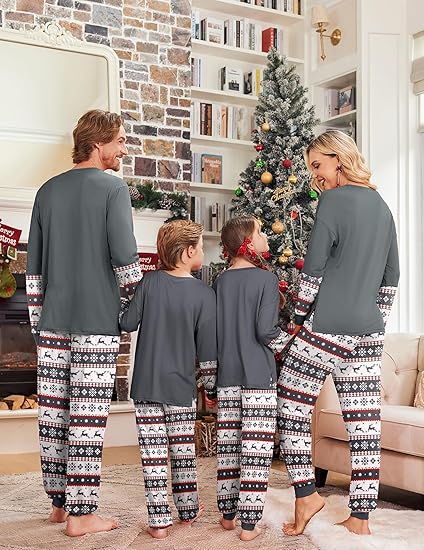 Amily Christmas Pajamas Matching Sets Soft Long Sleeve Couple Pjs Xmas Sleepwear Holiday Lounge Set 1761799098162.jpg