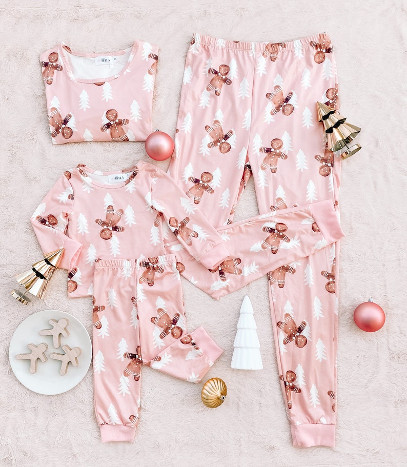 Gingerbread Pajamas Christma Pajamas Christmas Famili Family Christmas Matching Pajamas Pajamas Partie Pajama Party Family Matching 1761799234994.jpg