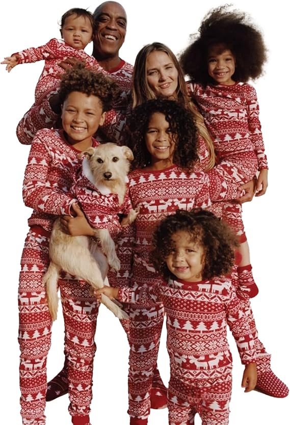 Family Christmas Pajamas Matching Sets Christmas Pjs Long Sleeves Sleepwaear Holiday Family Loungewear Sets 1761799250020.jpg