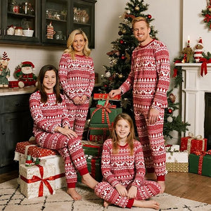 Family Christmas Pajamas Matching Sets Christmas Pjs Long Sleeves Sleepwaear Holiday Family Loungewear Sets 1761799250022.jpg