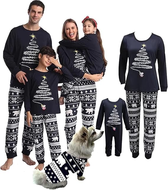 2025 Family Christmas Pajamas Matching Sets Xmas Pjs For Womens Mens Holiday Home Sleepwear Set Jammies 1761799509842.jpg