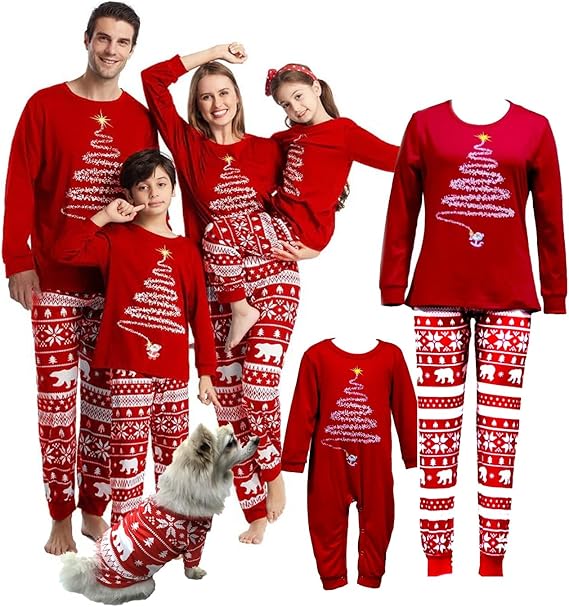 2025 Family Christmas Pajamas Matching Sets Xmas Pjs For Womens Mens Holiday Home Sleepwear Set Jammies 1761799706763.jpg