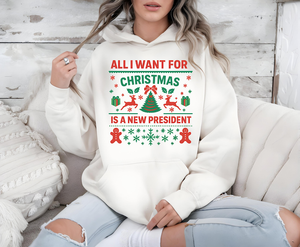 Anti Trump Christmas Sweatshirt All I Want For Christmas Is New President Funny Democrat Gift Liberal Holiday Shirt Anti Trump Shirt 1762155761015.png