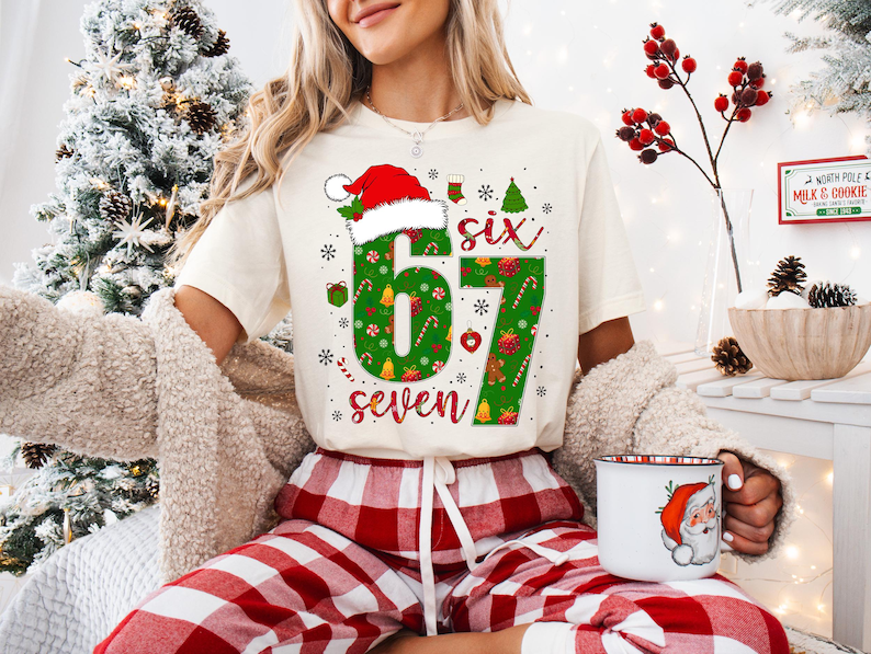 Funny 67 Christmas T Shirt Trendy Holiday Costume Couple Party Shirt 1762158498515.png