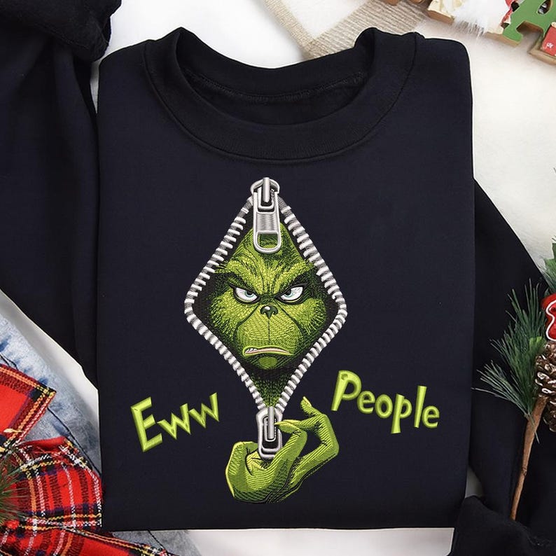 Eww People Embroidery Shirt Funny Christmas Movies Embroidery Holiday Movies Machine Merry Christmas 1762222490616.jpg