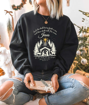 Jesus Is The Reason For The Season Sweatshirt Christmas Christian Gift Religious Christian Christmas Faith Shirt Christmas Jesus Quotes 1762309069300.jpg