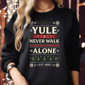 Yule Never Walk Alone Christmas Shirt Ugly Christmas Sweater Holiday Football Fan Gift Tee Festive Xmas Sweatshirt Jumper Hoodie 1762309896020.jpg