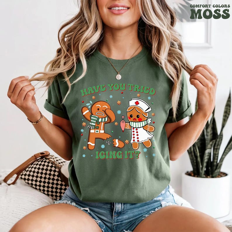 Funny Nurse Christmas Shirt Have You Tried Icing It Shirt Gingerbread Nurse Sweatshirt Nurse Holiday Gift Tee Ems Christmas Crewneck Tee 1762310530724.jpg