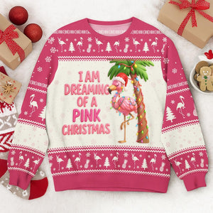 Pink Flamingo Christmas Sweater Tropical Holiday Funny Xmas Gift 1762312683281.jpg