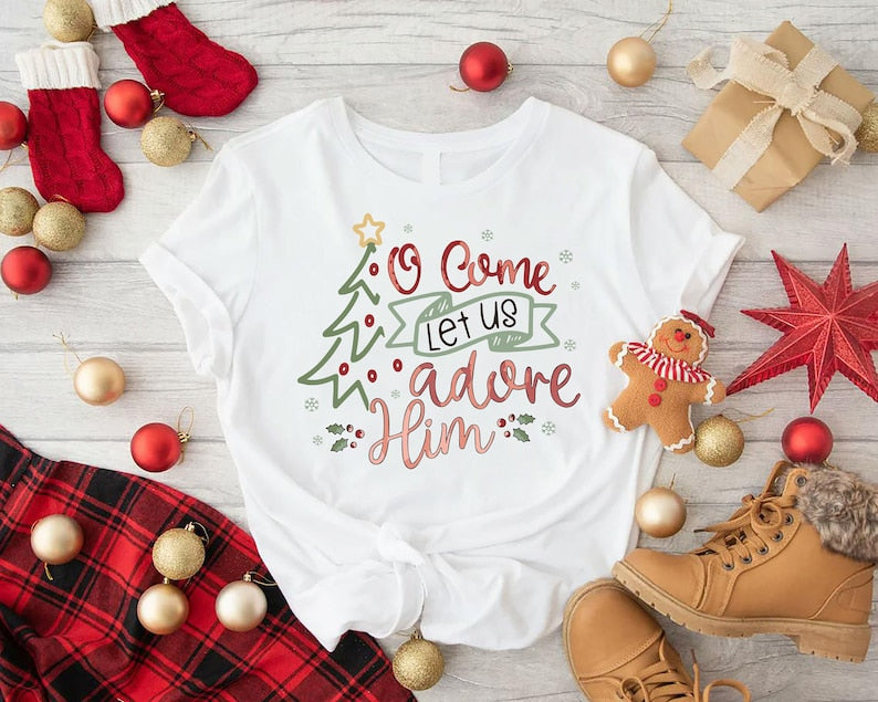 Christmas Shirt Christmas Nativity Shirt Religious Christmas Gifts Christian Christmas Jesus Shirt Christian Gift Gift For Women Men 1762313810924.jpg