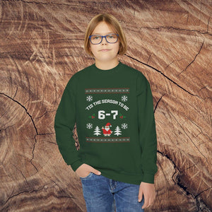 Funny 6 7 Ugly Christmas Sweater Youth Gamer Holiday Sweatshirt Kids Meme Xmas Shirt Funny School Christmas Outfit Gift 1762328442157.jpg