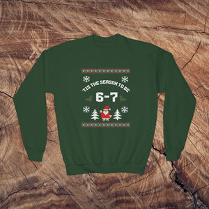 Funny 6 7 Ugly Christmas Sweater Youth Gamer Holiday Sweatshirt Kids Meme Xmas Shirt Funny School Christmas Outfit Gift 1762328442253.jpg
