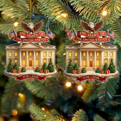 250 Years Of America Acrylic Ornament  250th Anniversary 1776 2026  Patriotic 4th Of July Ornament 1762333089443.jpg