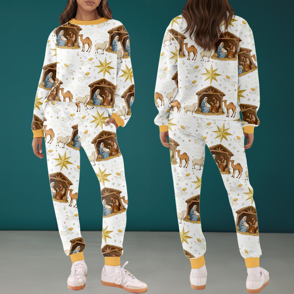 Nativity Christian Christmas Pajama Set For Women And Kids Holy Family Loungewear Set Religious Christmas Tracksuit Faith Gift For Women 1762400256165.png