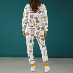 Christmas Bakery Pajama Set Cozy Bread Lover Outfit Baking Tracksuit Pastry Chef Loungewear Foodie Gift Set 1762401251593.png