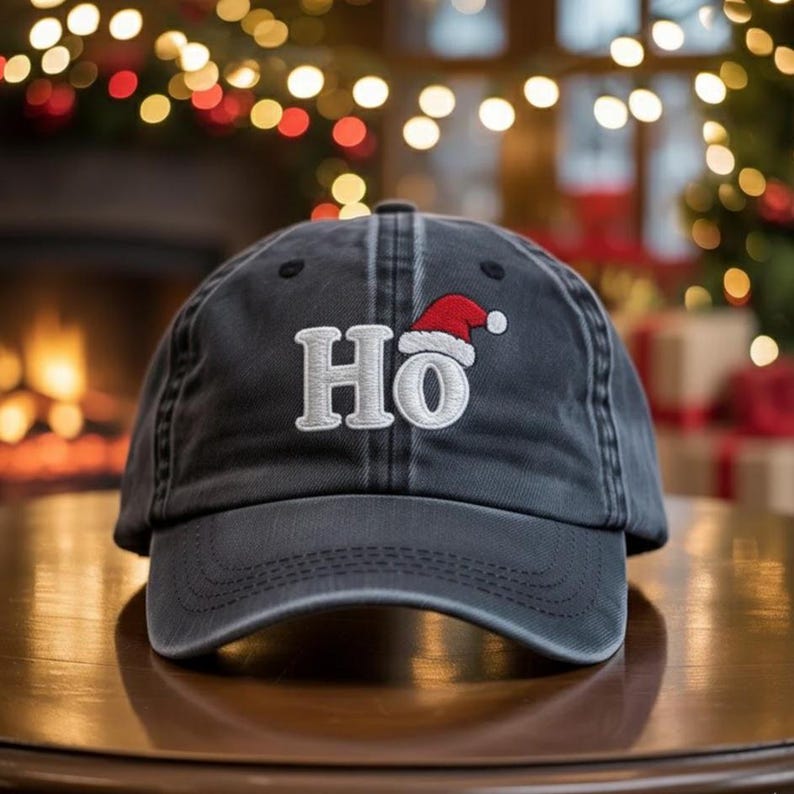 Christmas Ho Ho Ho Santa Claus Embroidered Hat Christmas Santa Embroidered Cap Merry Christmas Hat Winter Gift 1762401266168.jpg