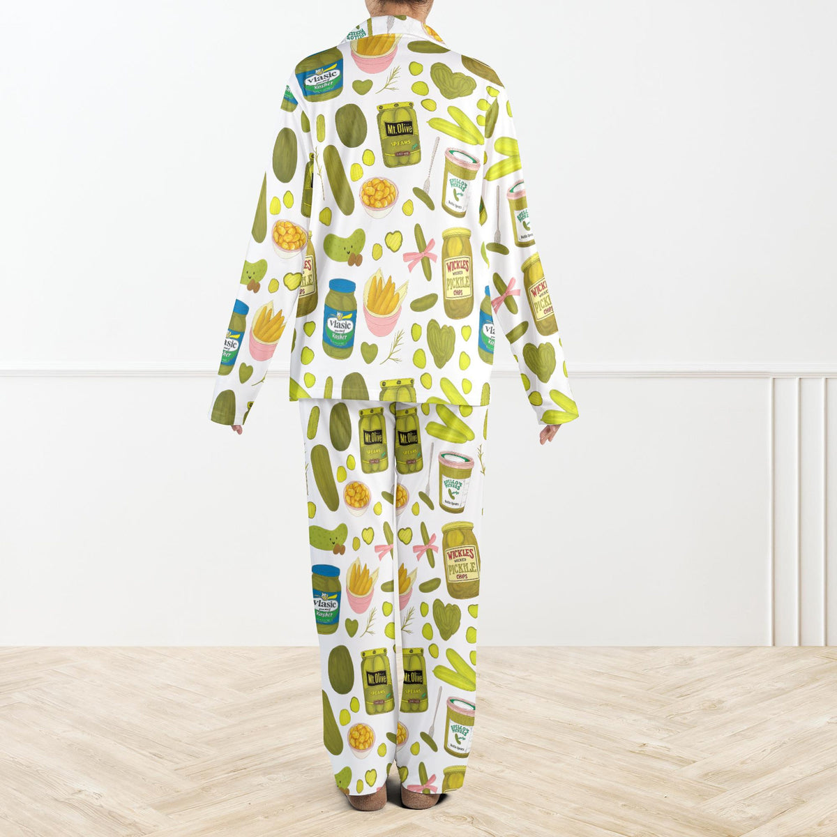 Coquette Pickle Pajama Set Pickle Pajamas Set Funny Pickle Lover Pjs Cute Cucumber Sleepwear For Women 1762401429249.jpg