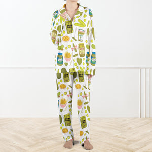 Coquette Pickle Pajama Set Pickle Pajamas Set Funny Pickle Lover Pjs Cute Cucumber Sleepwear For Women 1762401429259.jpg