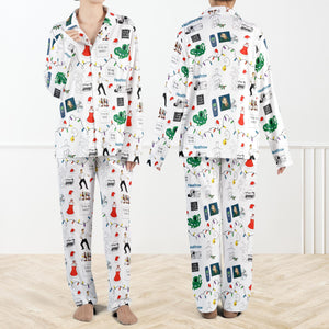 Christmas Love Actually Pajama Set For Women Love Actually Pajamas Set Funny Christmas Pjs Holiday Romcom Sleepwear For Women 1762402435521.jpg