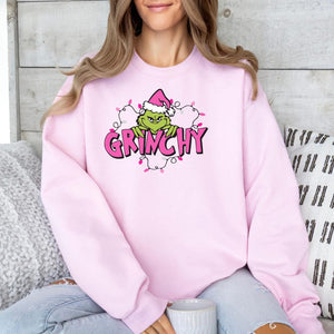 Grinchy Sweatshirt Christmas Grinch Shirt Retro Movie Sweater Grinchmas Tee Matching Christmas Pajamas Matching Christmas Pajamas 1762404301532.jpg