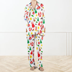 Radio City Rockettes Christmas Spectacular Pajama Set For Women Festive Holiday Print Sleepwear Xmas Gift Loungewear 1762412391783.jpg