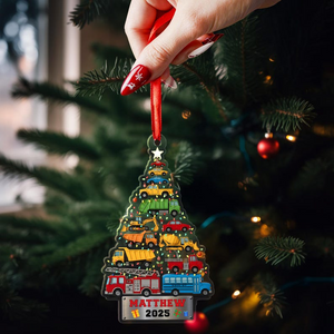 Trucks Christmas Tree Ornament Acrylic Vehicle Holiday Keepsake 1762413867940.png