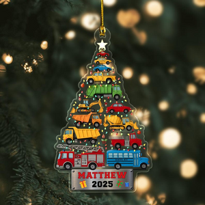 Trucks Christmas Tree Ornament Acrylic Vehicle Holiday Keepsake 1762413867958.png