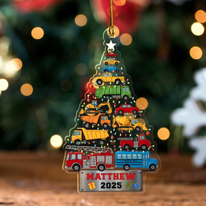Trucks Christmas Tree Ornament Acrylic Vehicle Holiday Keepsake 1762413868012.png
