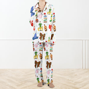 Coquette Elf Christmas Pajama Set For Women Elf Christmas Pajamas Set Buddy The Elf Pjs Funny Holiday Sleepwear For Family 1762414991213.jpg