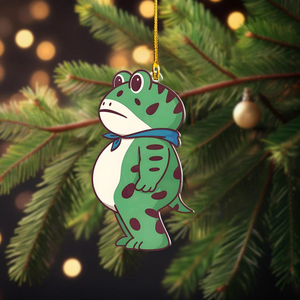 Portland Frog Ornament Political Ornament Freedom Frog Funny Liberal Pro Democrat Gift Anti Maga Ornament Frog Meme Ornament 1762415181312.png