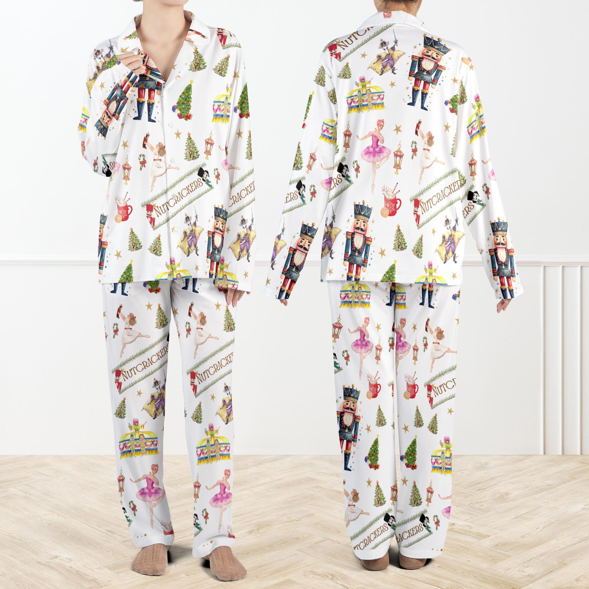 Nutcracker Pajamas Set Holiday Sleepwear Christmas Pajamas For Women And Kids Festive Matching Sleepwear Set Gift For Family 1762416751776.jpg