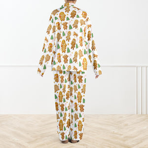 Christmas Gingerbread Wars Pajama Set For Women And Kids Gingerbread Christmas Sleepwear Set Vader Gingerbread Xmas Tree Pjs 1762417069472.jpg